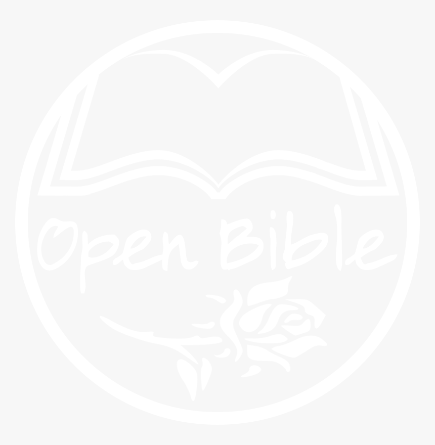 Logo Footer - Church Open Bible Transparent, HD Png Download