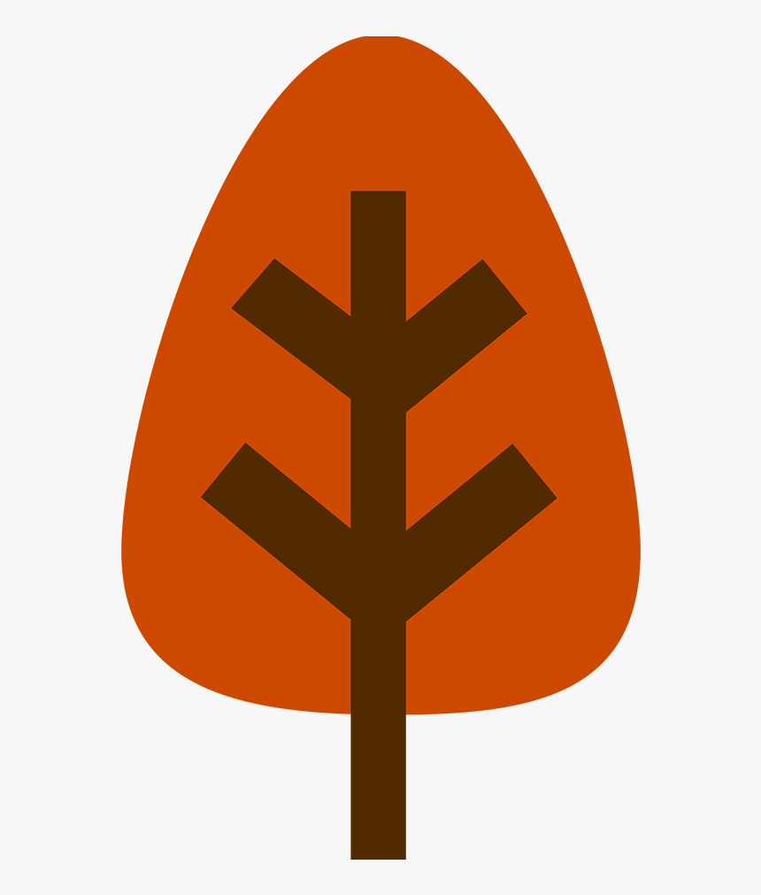 Pine Clipart Tree Background - Cross, HD Png Download