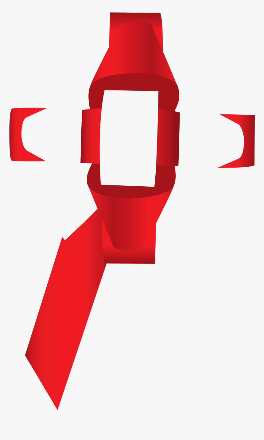 Car Red Bow Png, Transparent Png