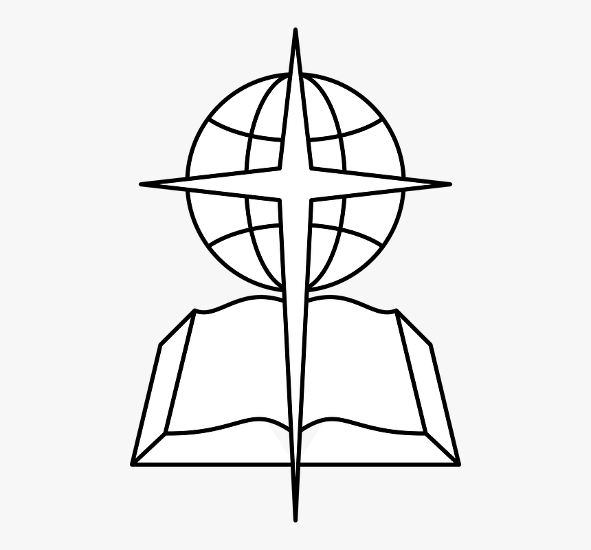 Cross, Open, Book, Bible, Religious, Southern - Southern Baptist Convention Logo, HD Png Download