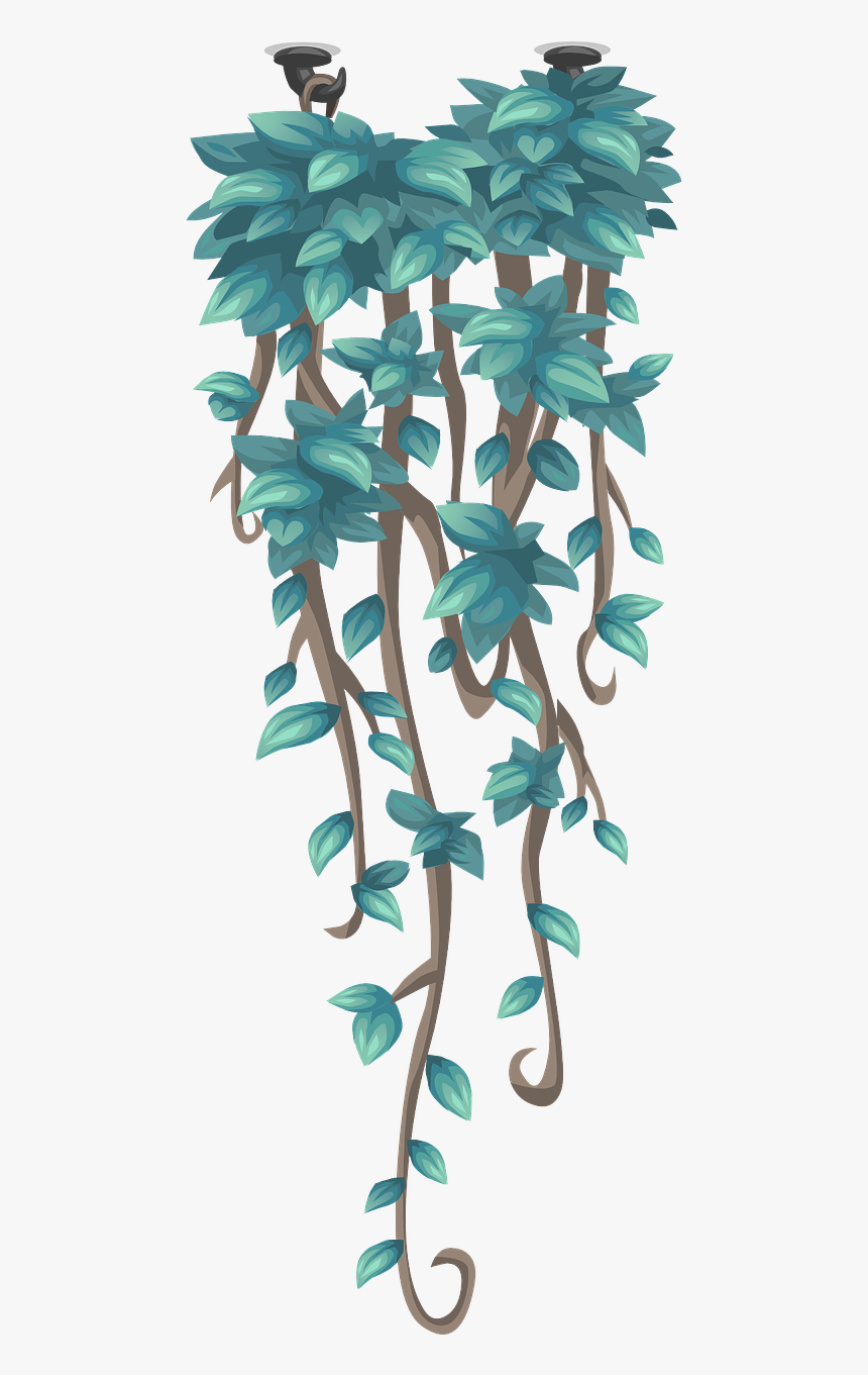 Hanging Flowers Vector, HD Png Download
