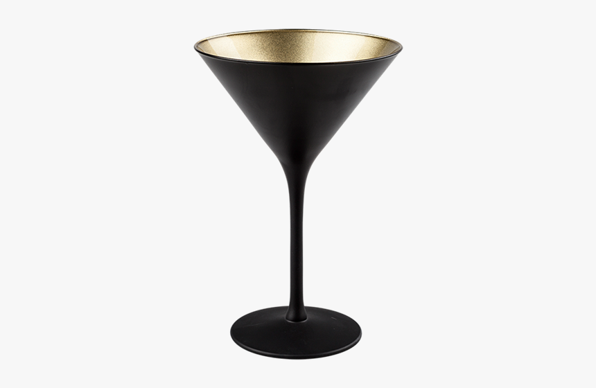 Matte Black Martini Glass, HD Png Download
