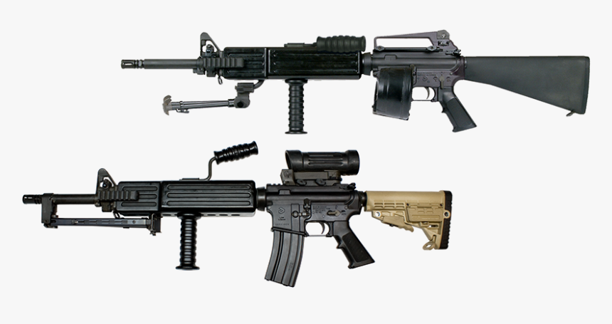 M16a2 Airsoft - Colt Light Support Weapon, HD Png Download
