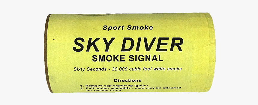Sport Smoke Sky Diver Smoke Grenade - Multipurpose Battery, HD Png Download