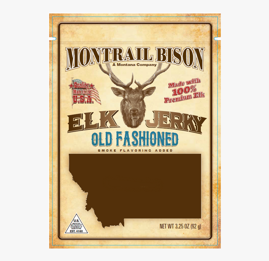 Old Fashioned Elk Jerky - Elk, HD Png Download