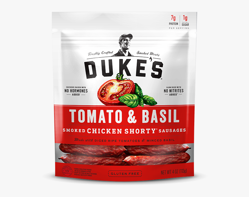 Tomato & Basil - Duke's Hickory Peach Bbq, HD Png Download