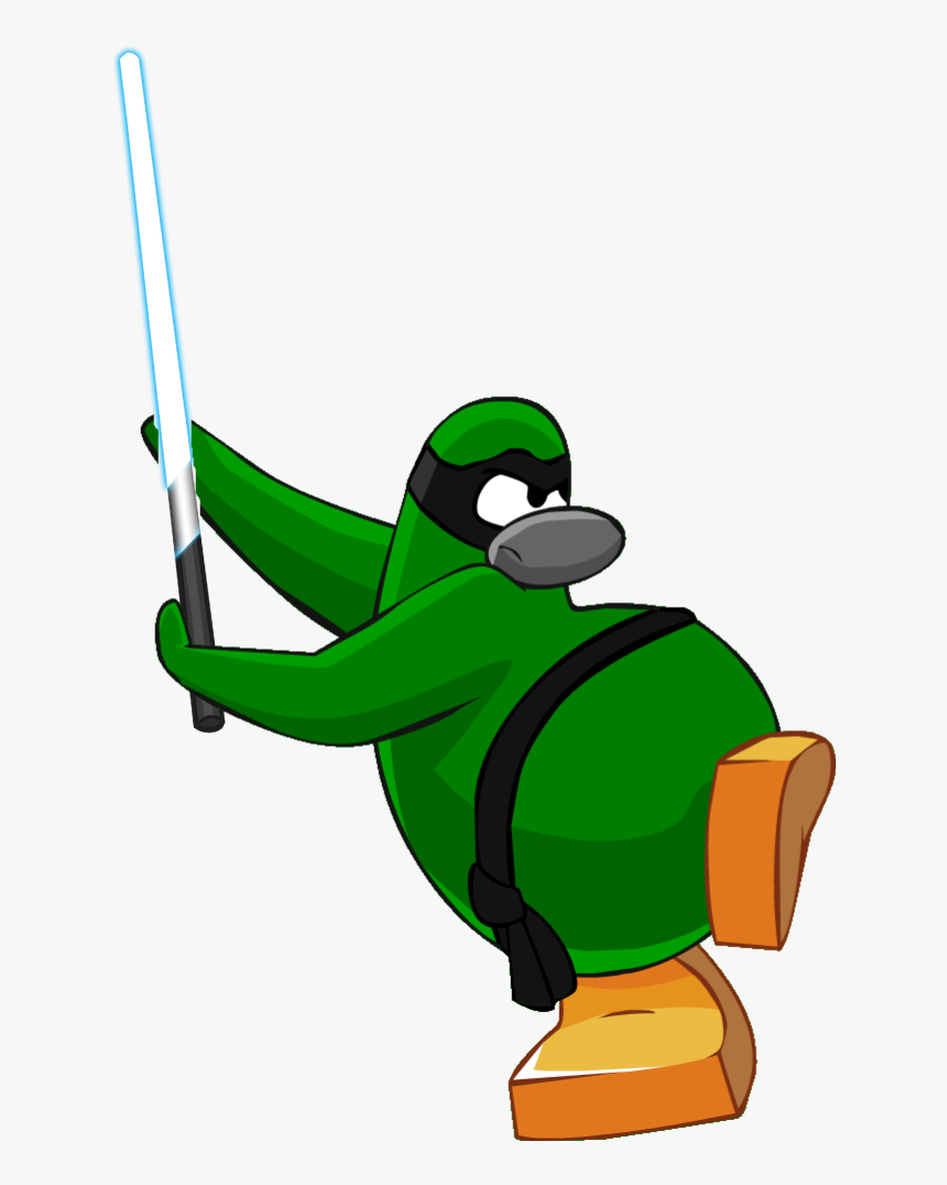 Image Green Ninja Png Wiki Fandom Lightsaberpng - Ninja Penguin Green, Transparent Png