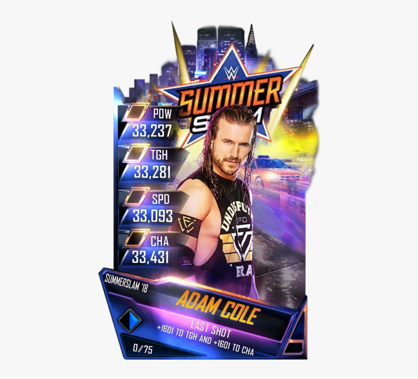 Wwe Supercard Summerslam 18 Cards, HD Png Download