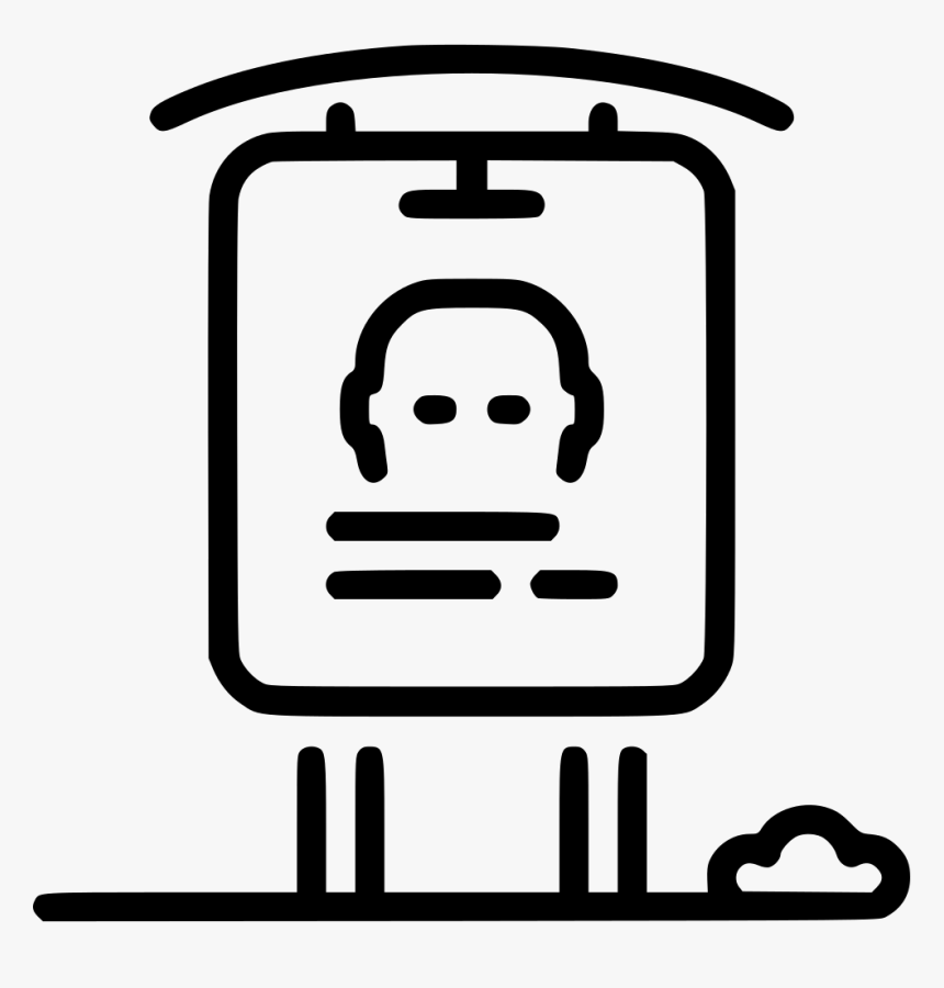 Billboard Small - Small Billboard Icon, HD Png Download