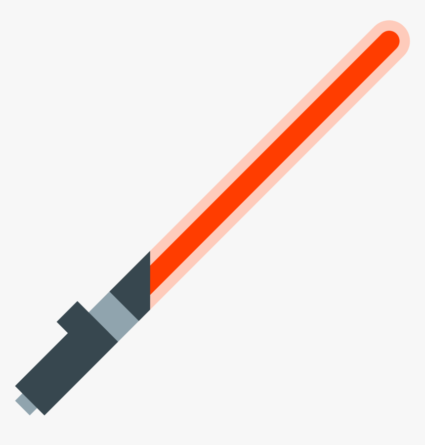 Lightsaber Png Clipart Freeuse - Star Wars Lightsaber Vector, Transparent Png