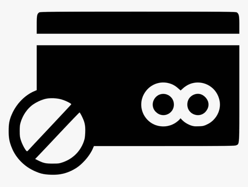 Blocked Banned Credit Card - Circle, HD Png Download