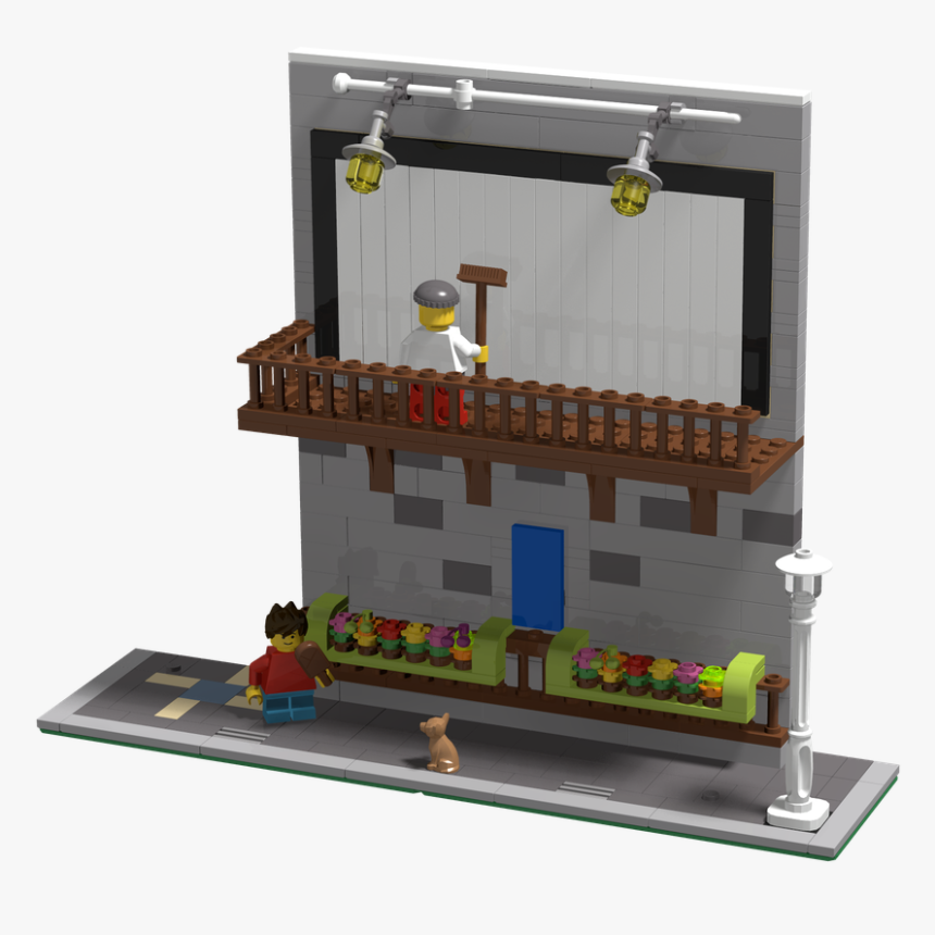 Modular Buildings Billboard - Lego, HD Png Download