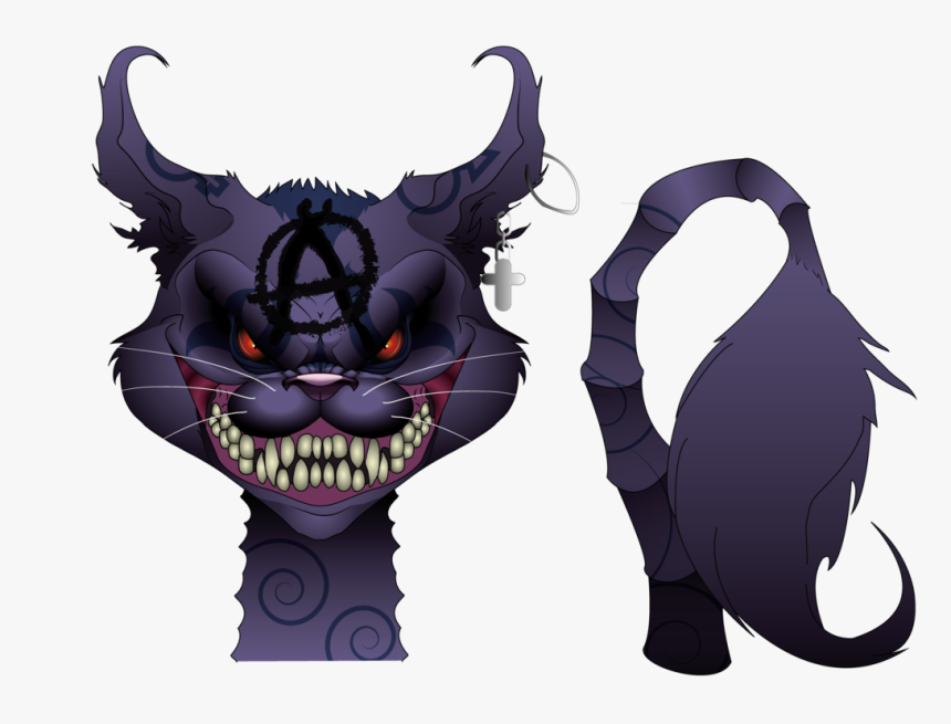 Cheshire Cat Vector By Pyc-art - Warrior Cats Head Art, HD Png Download