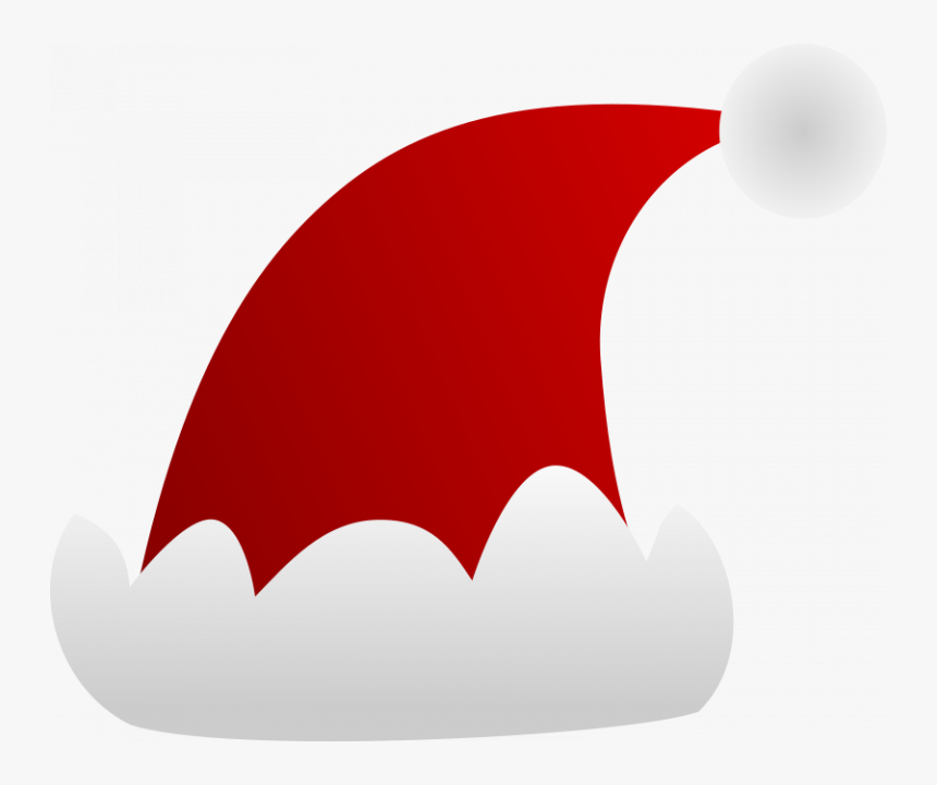 Free Clip Art Dog - Santa Hat Clipart Cute, HD Png Download