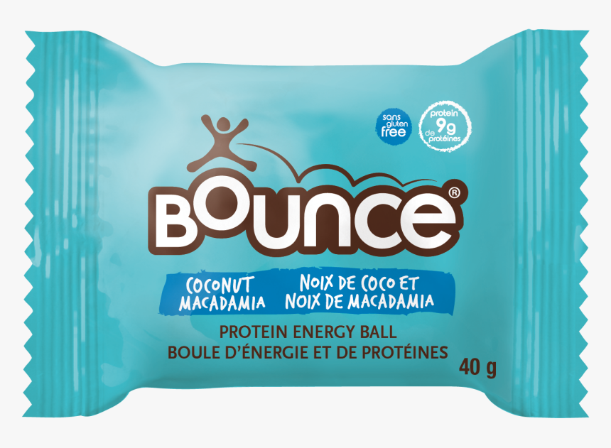 Bounce Ball Coconut Macadamia 40g, HD Png Download