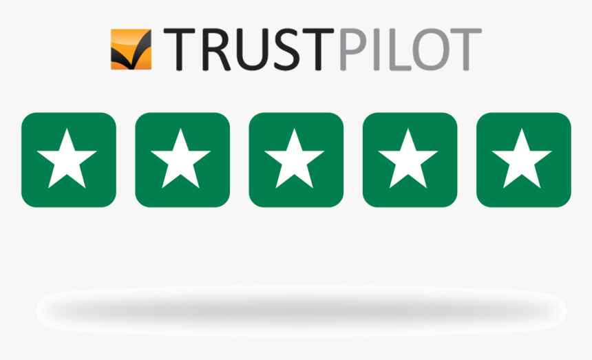 Transparent Five Stars Png - Trust Pilot, Png Download