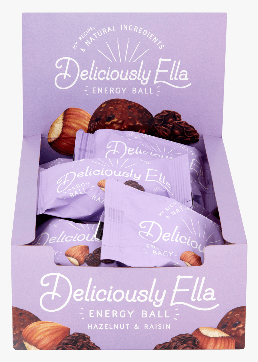Our Hazelnut And Raisin Energy Ball Contains Gentle - Chocolate, HD Png Download