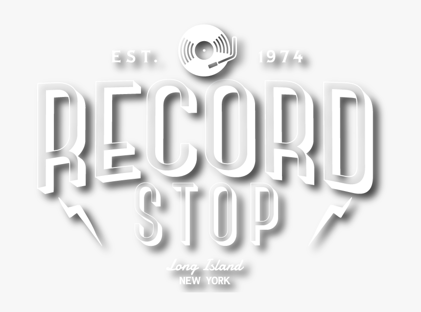 Record Stop Vinyl Records, Turntables, Music Accessories, - Black-and-white, HD Png Download