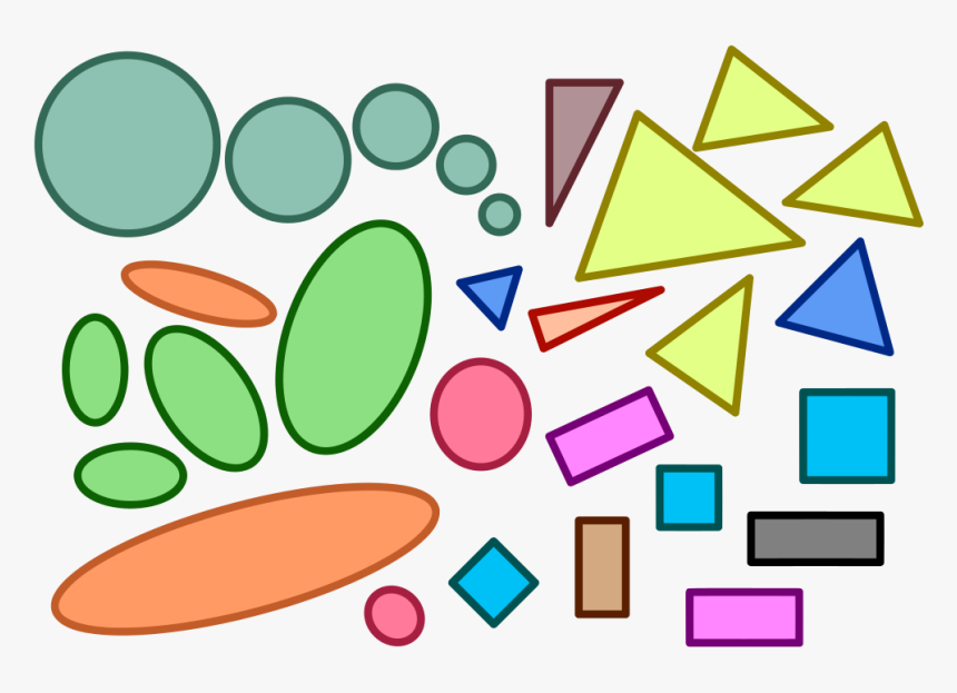Similar Geometric Shapes - Learning Story Template Free, HD Png Download