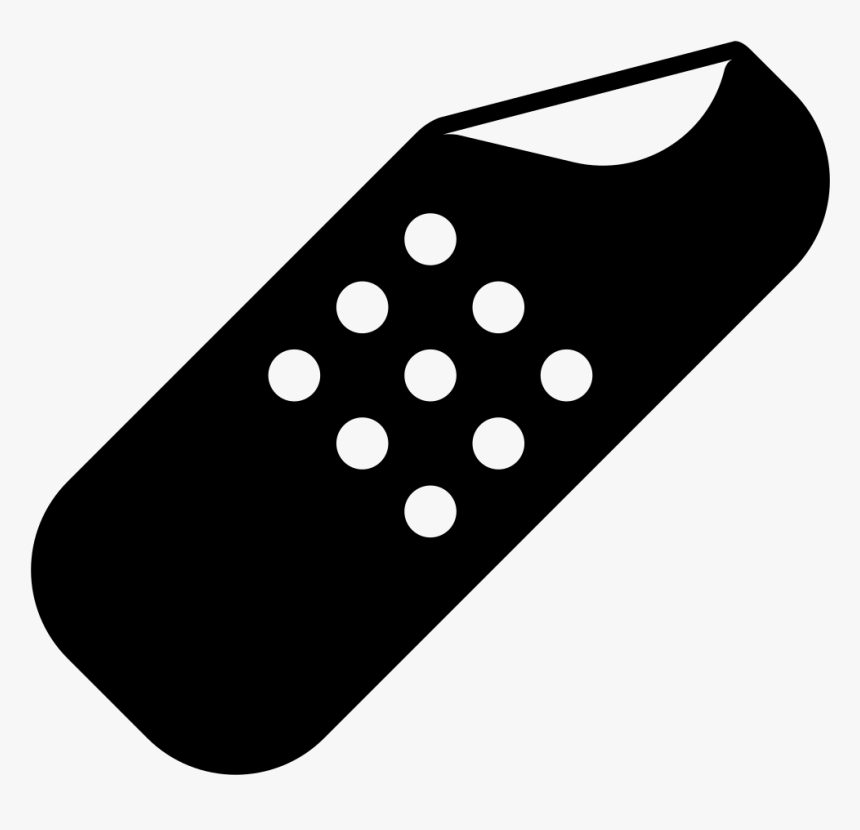 Band Aid Icon - Free Use Tv Remote Icons, HD Png Download