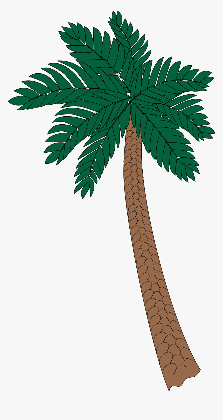 Palm Tree 2 Clip Arts, HD Png Download