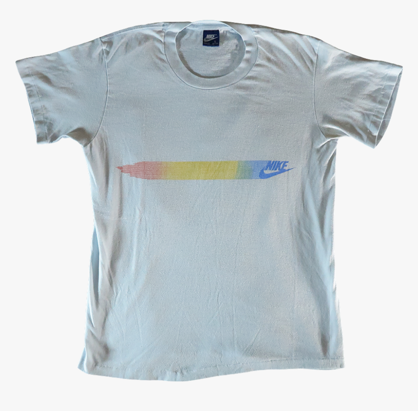 Rare Vintage Nike T Shirt 80s 90s Tee - Active Shirt, HD Png Download