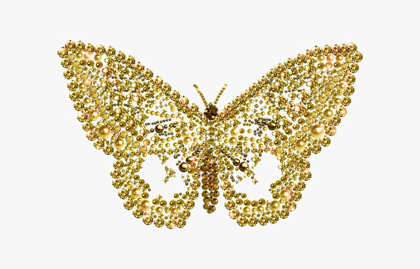 Mariposa Dorada Png, Transparent Png