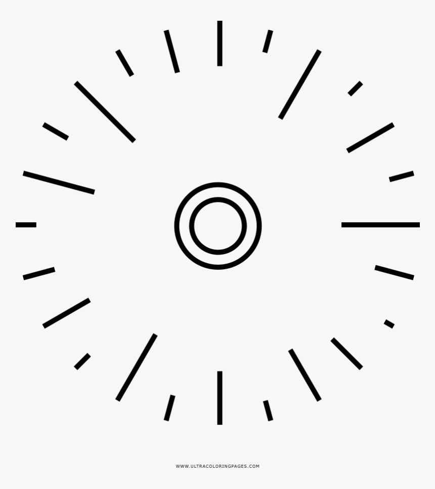 Flash Coloring Page - Circle, HD Png Download