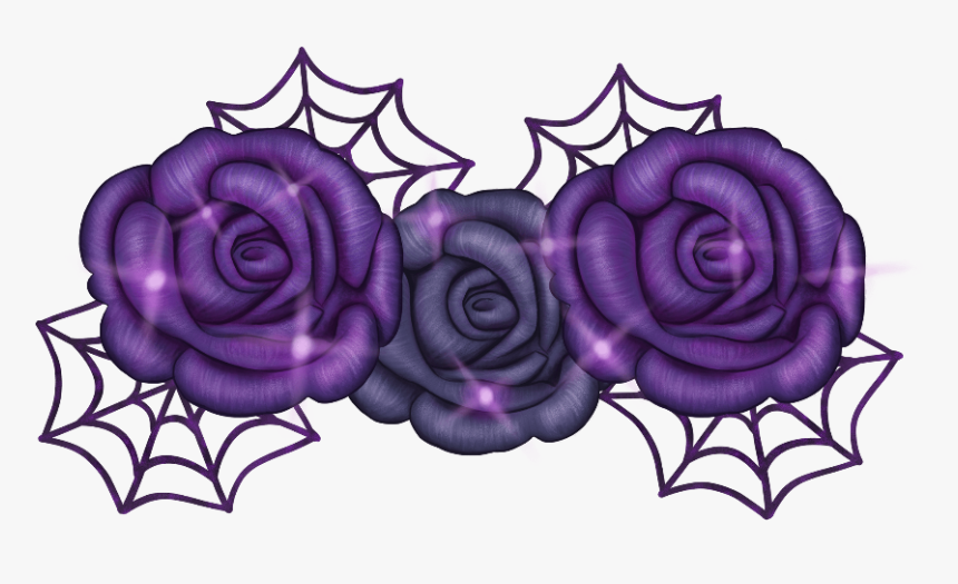 #flores #flower #vector #morado #halloween #destellos - Halloween Flower Png, Transparent Png