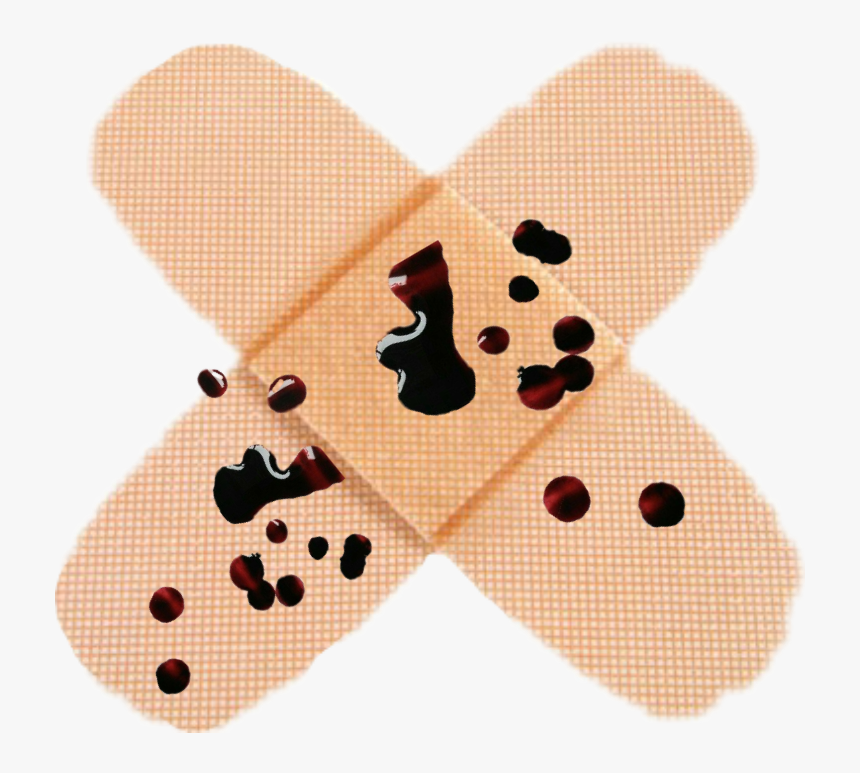 Bloody Band-aid, HD Png Download