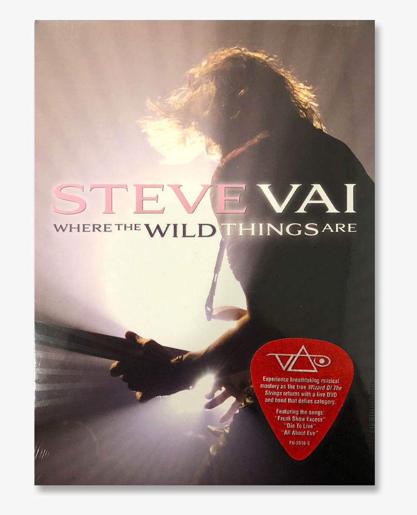 Steve Vai Where The Wild Things Are Blu Ray, HD Png Download