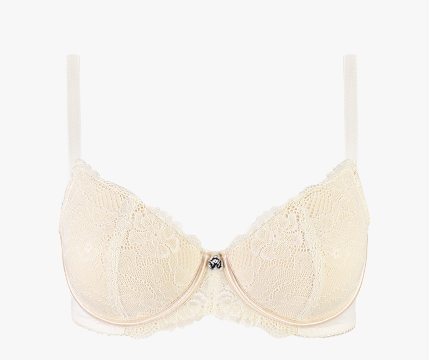 Lace Bra Vanilla Latte Braa03 2020cream/sand - Brassiere, HD Png Download