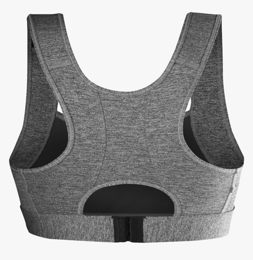 Stability Bra A/b, Grey Melange - Active Tank, HD Png Download