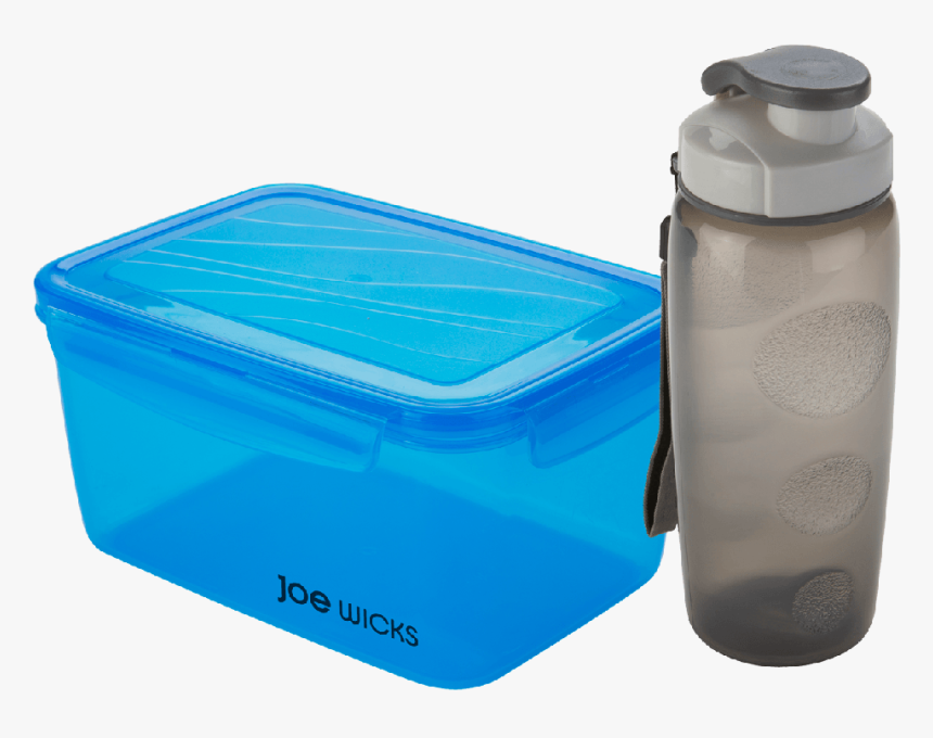 Lunch Box And Water Bottle Png, Transparent Png