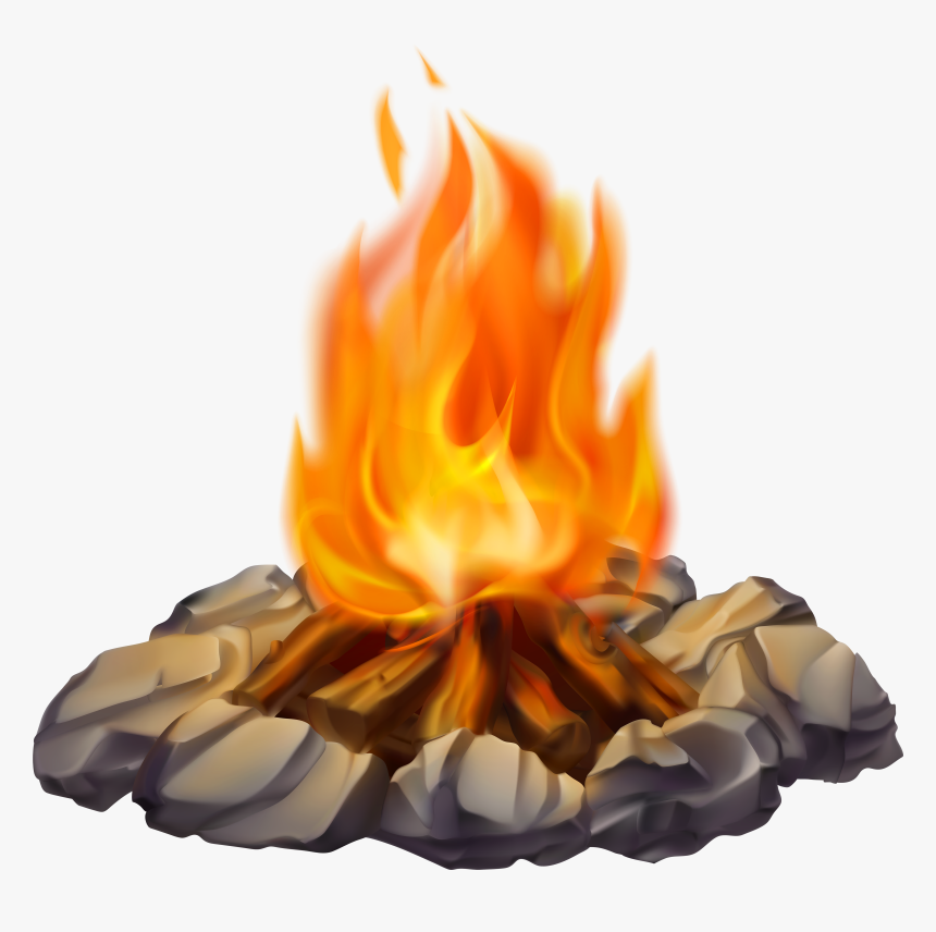 Camp Fire Clipart Random, HD Png Download