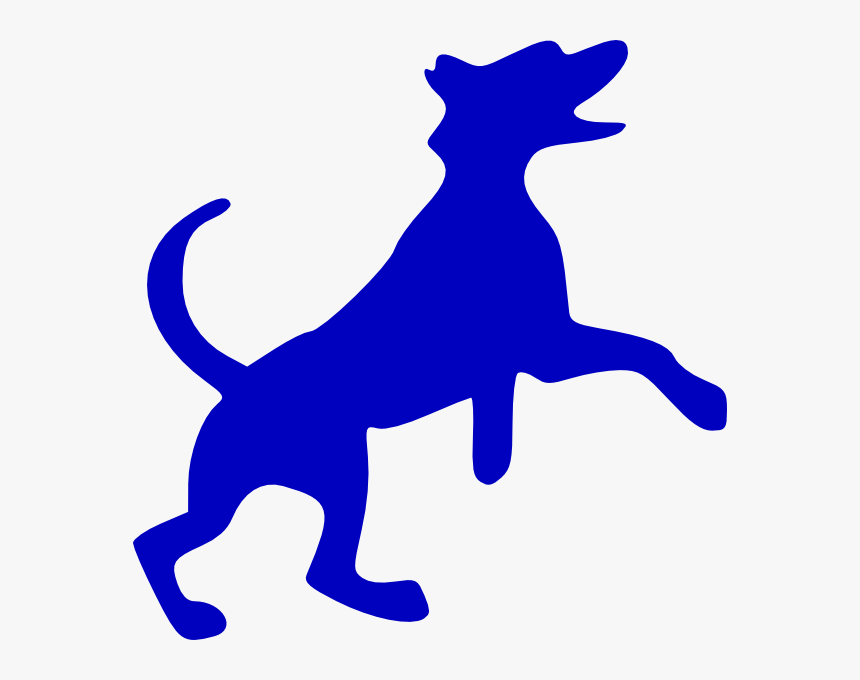 Blue Dog Dancing Svg Clip Arts - Do We Hear Sound, HD Png Download