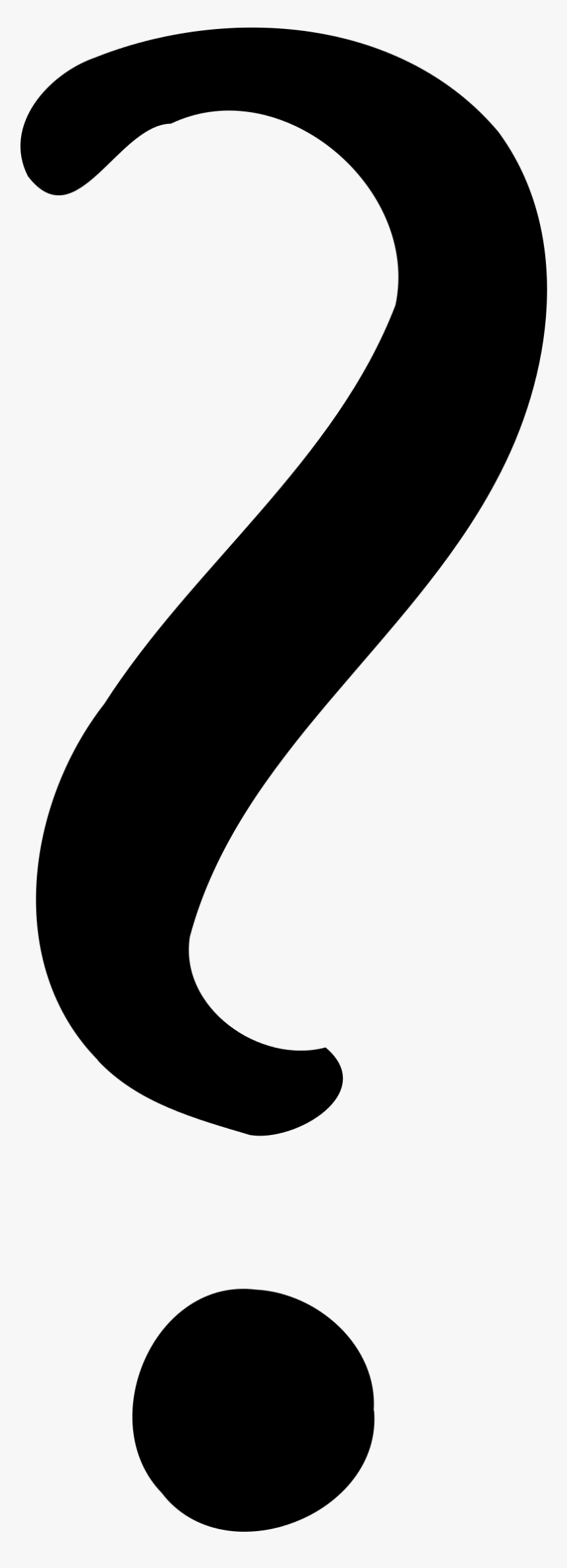Old Fashioned Question Mark, HD Png Download