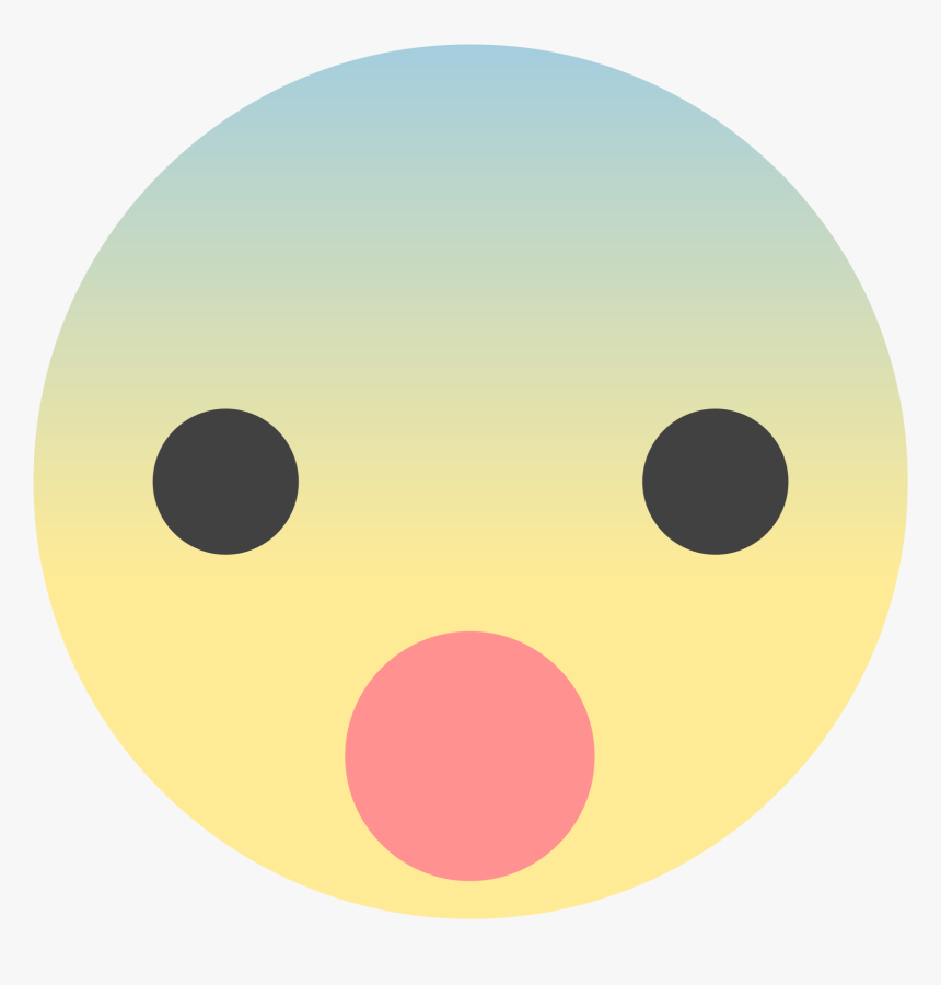 Surprise Clipart Surprised Face - Circle, HD Png Download