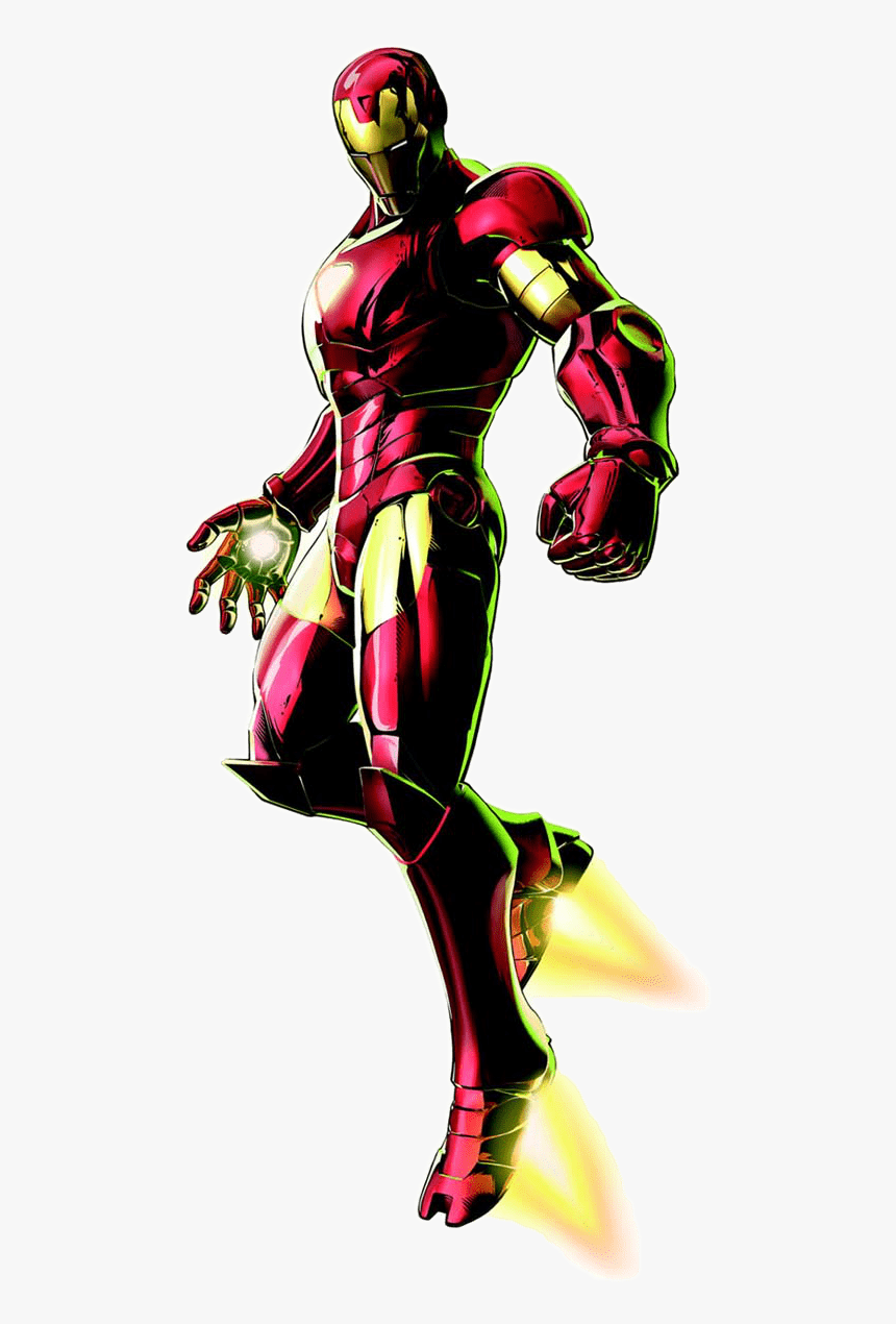 Ironman Png - Marvel Vs Capcom 3 Iron, Transparent Png