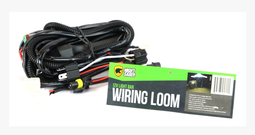 Night Saber Wiring Loom For Light Bar S & Spotlights - Multipurpose Battery, HD Png Download