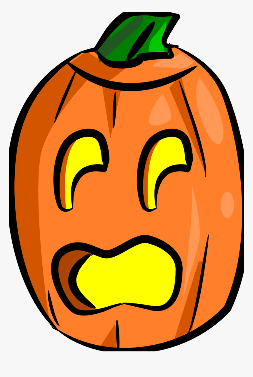 Jack O Lantern Totally Image Png Clipart - Scared Jack O Lantern, Transparent Png