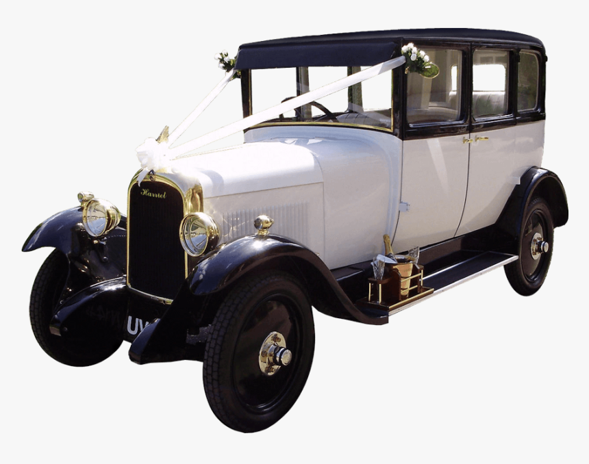 White Vintage Cars Png - Vintage Cars White Background, Transparent Png