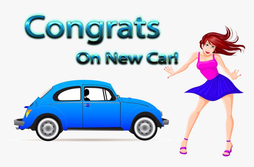 Congrats On New Car Png Free Image Download, Transparent Png