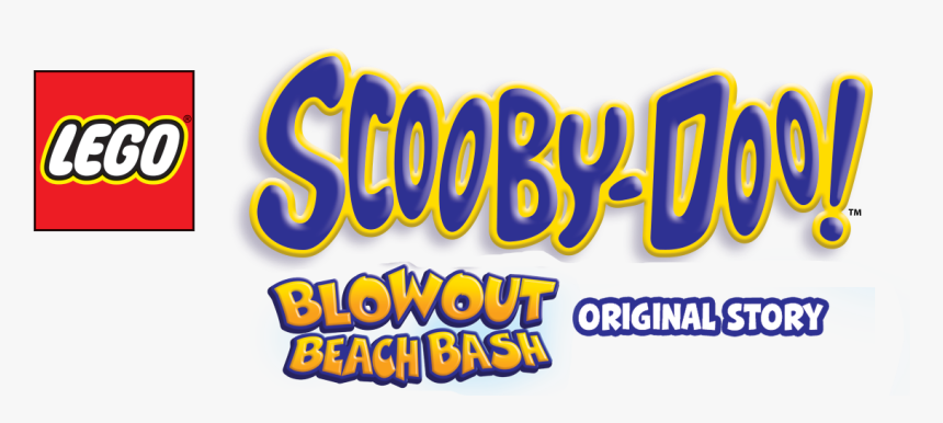 #logopedia10 - Lego Scooby Doo Blowout Beach Bash Logo, HD Png Download