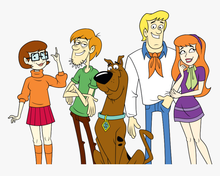 Faxhzks - Cool Scooby Doo Gang, HD Png Download