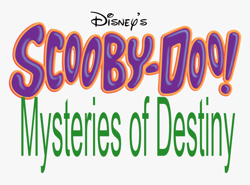 Scooby-doo Mysteries Of Destiny Logo - Walt Disney Scooby Doo, HD Png Download
