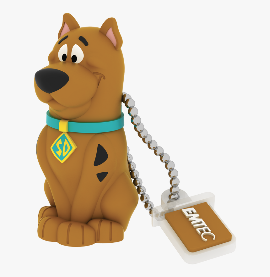 Scooby Doo 3/4 Closed - Scooby Doo Usb, HD Png Download