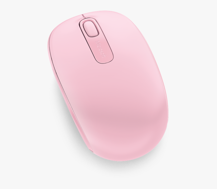Microsoft Wireless Mobile Mouse 1850 Pink, HD Png Download