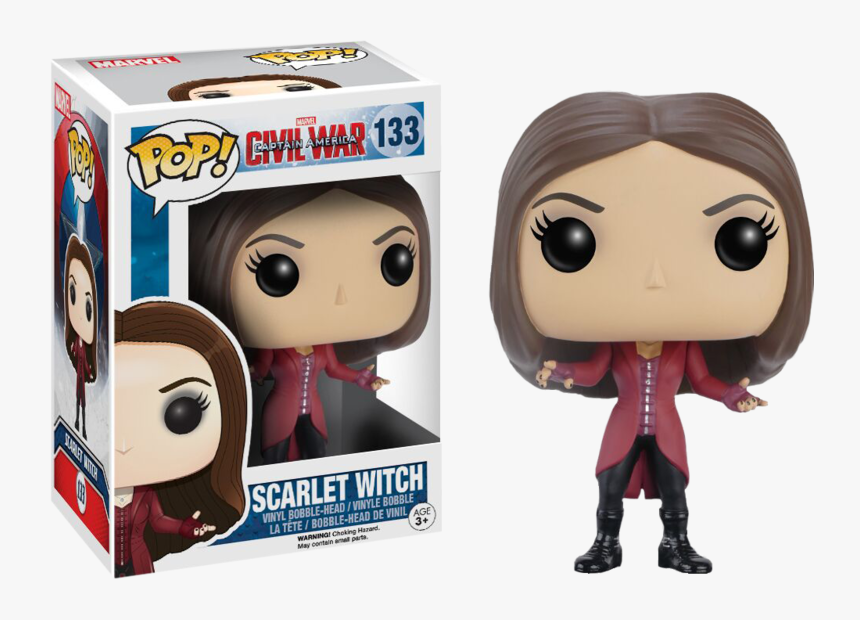 Funko Pop Scarlet Witch Civil War, HD Png Download