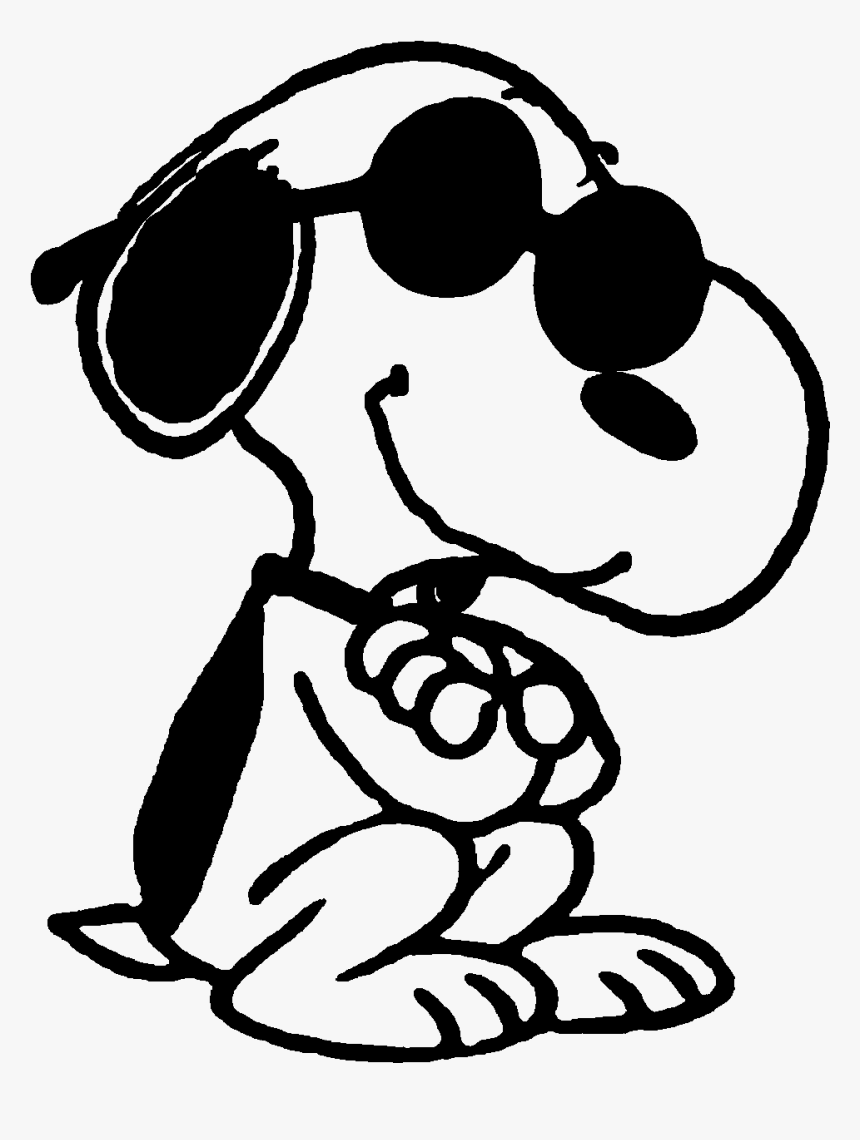 Charlie Brown And Snoopy, Snoopy Love, Joe Cool, Woodstock, - Transparent Snoopy Joe Cool, HD Png Download